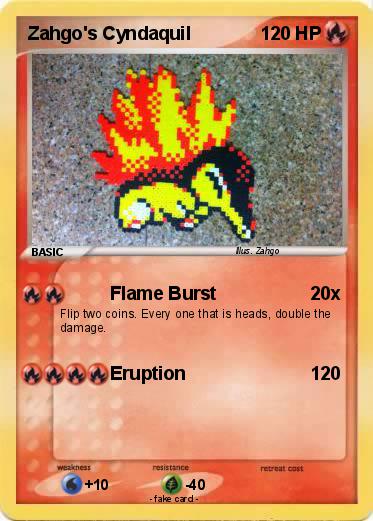Pokemon Zahgo's Cyndaquil