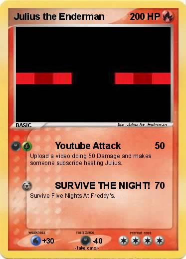 Pokemon Julius the Enderman