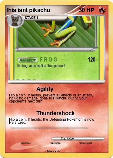 Pokemon this isnt pikachu