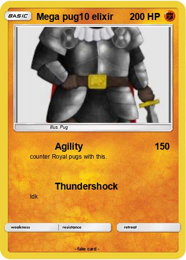 Pokemon Mega pug10 elixir