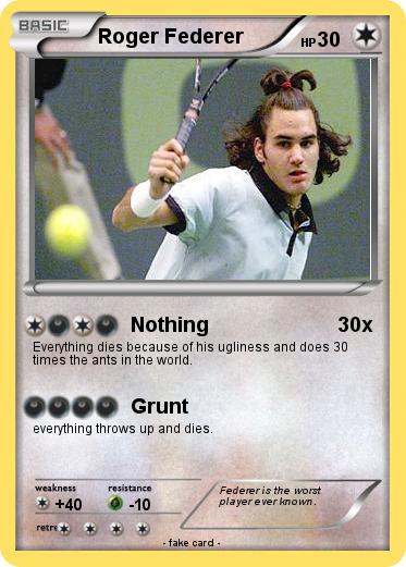 Pokemon Roger Federer