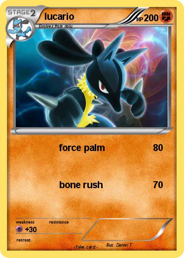 Pokemon lucario