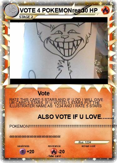 Pokemon VOTE 4 POKEMONread