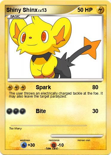 Pokemon Shiny Shinx