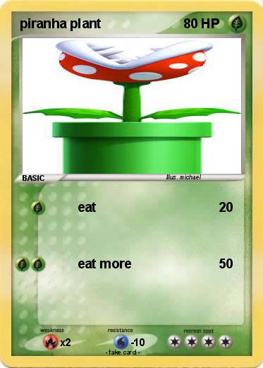 Pokemon piranha plant