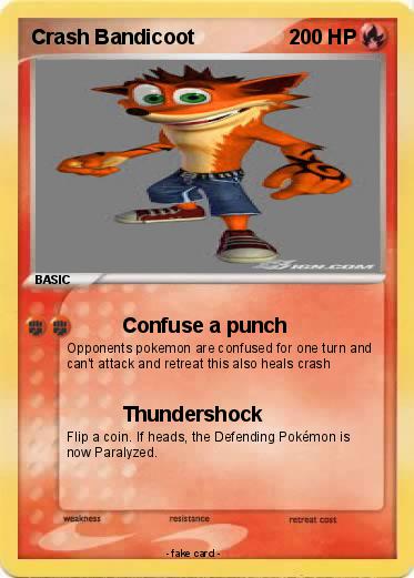 Pokemon Crash Bandicoot