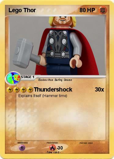 Pokemon Lego Thor