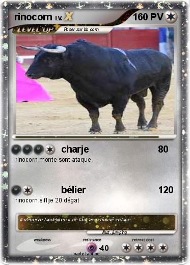 Pokemon rinocorn