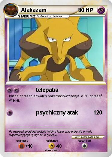 Pokemon Alakazam