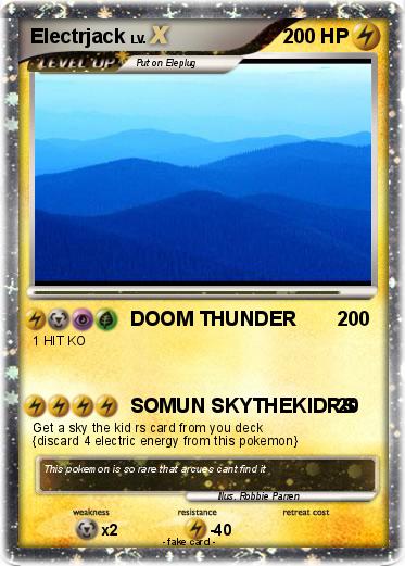 Pokemon Electrjack