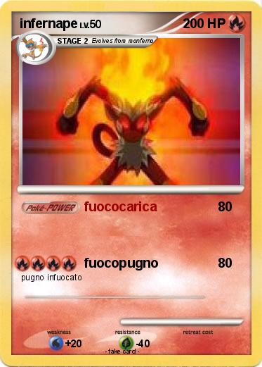 Pokemon infernape
