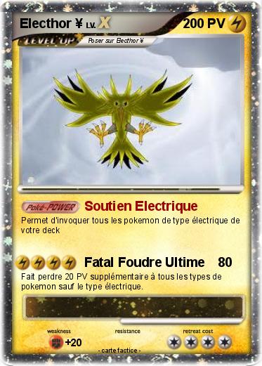 Pokemon Electhor ¥