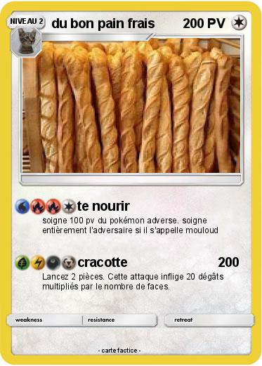 Pokemon du bon pain frais
