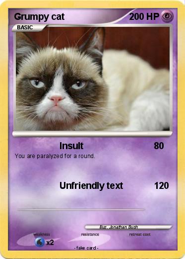 Pokemon Grumpy cat