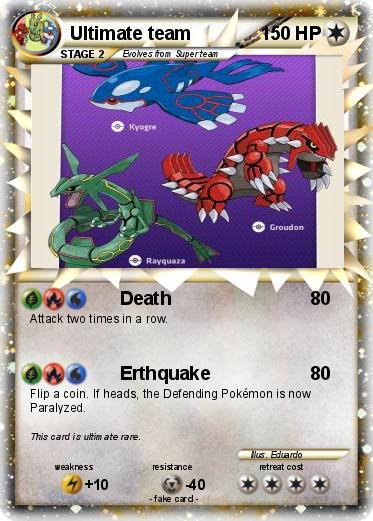 Pokemon Ultimate team