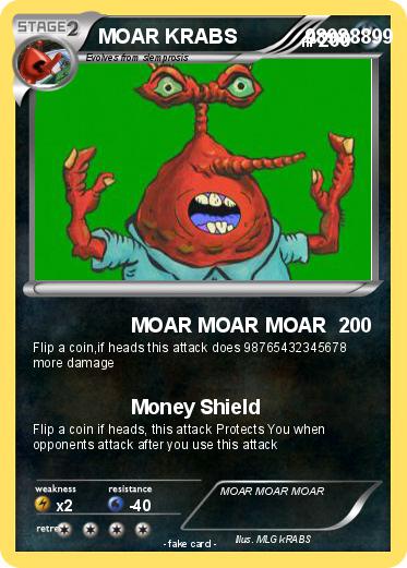 Pokemon MOAR KRABS            98988899