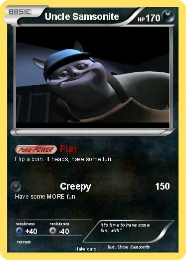 Pokemon Uncle Samsonite
