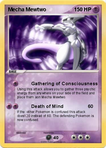 Pokemon Mecha Mewtwo