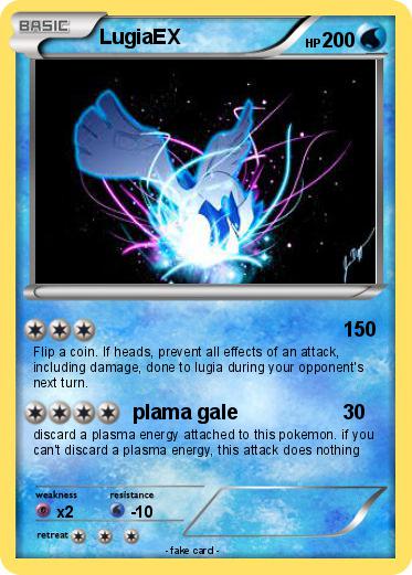 Pokemon LugiaEX