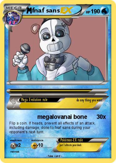 Pokemon fnaf sans