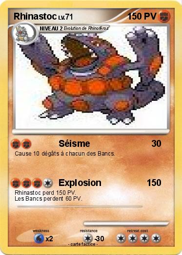 Pokemon Rhinastoc