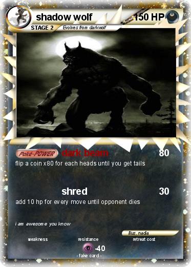 Pokemon shadow wolf
