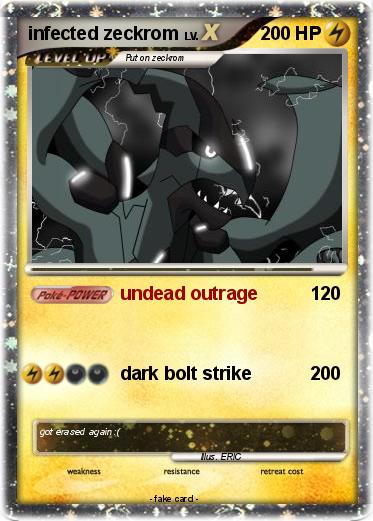 Pokemon infected zeckrom