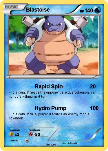 Pokemon Blastoise