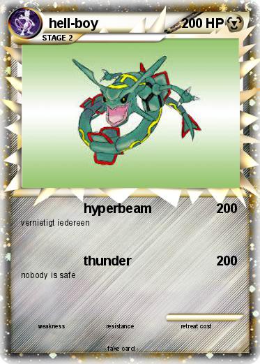 Pokemon hell-boy