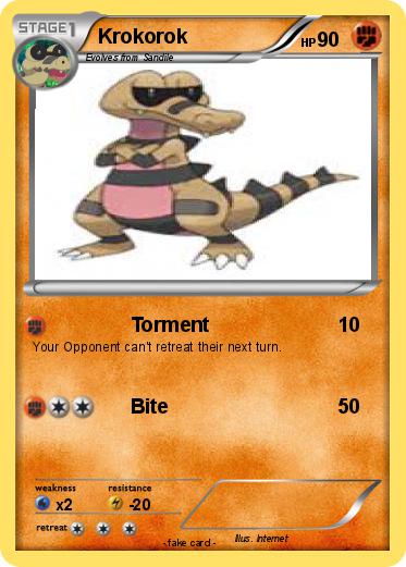 Pokemon Krokorok