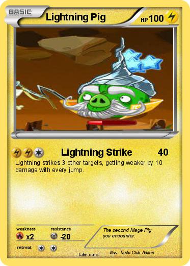 Pokemon Lightning Pig