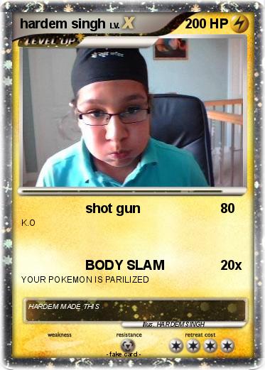 Pokemon hardem singh