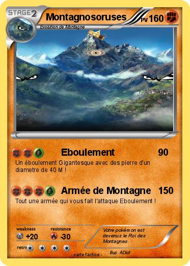 Pokemon Montagnosoruses