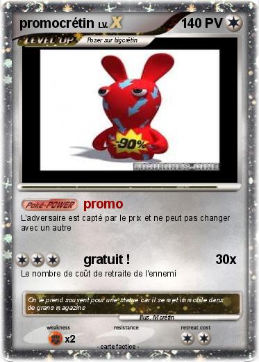 Pokemon promocrétin