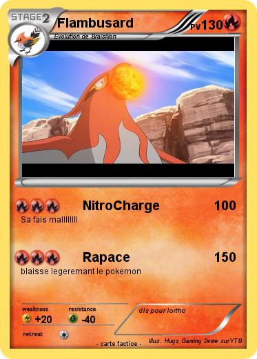 Pokemon Flambusard