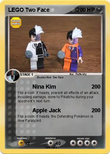 Pokemon LEGO Two Face