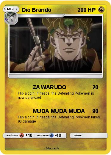 Pokemon Dio Brando