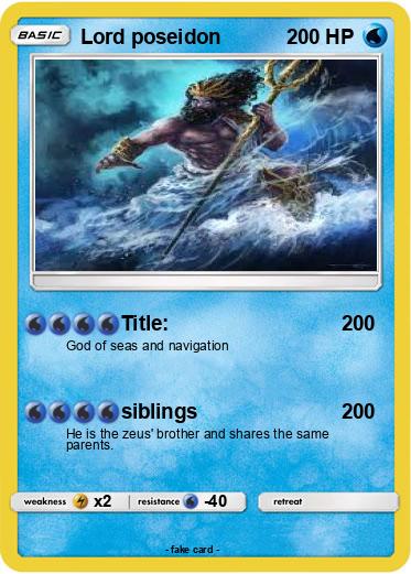 Pokemon Lord poseidon