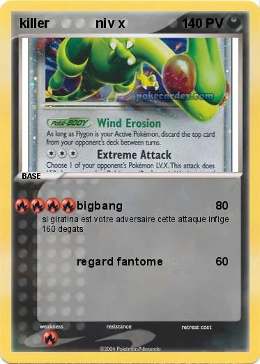 Pokemon killer             niv x