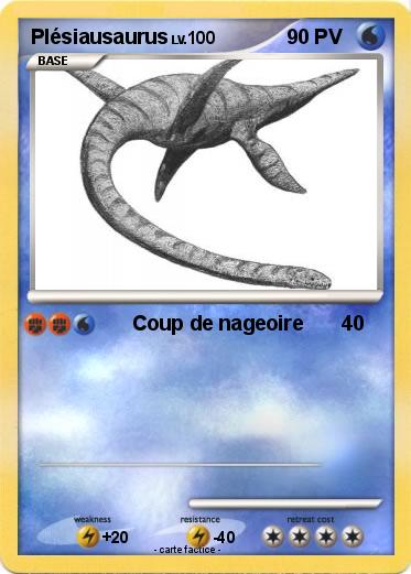 Pokemon Plésiausaurus