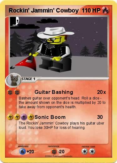 Pokemon Rockin' Jammin' Cowboy