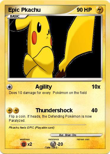 Pokemon Epic Pkachu
