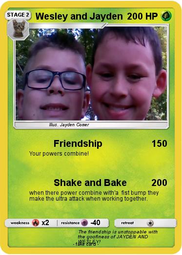 Pokemon Wesley and Jayden