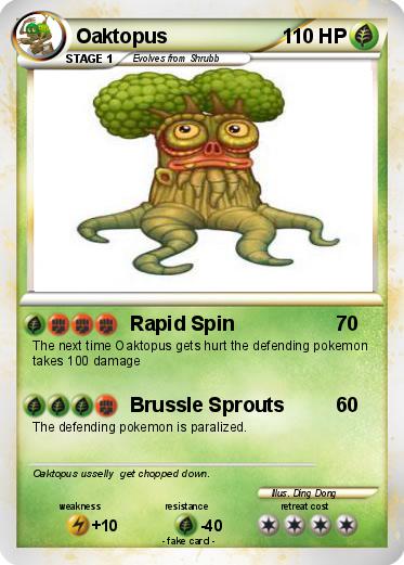 Pokemon Oaktopus