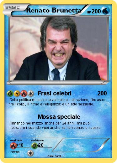 Pokemon Renato Brunetta
