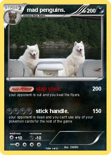 Pokemon mad penguins.
