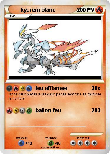 Pokemon kyurem blanc