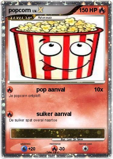 Pokemon popcorn