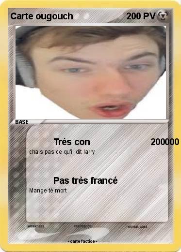 Pokemon Carte ougouch