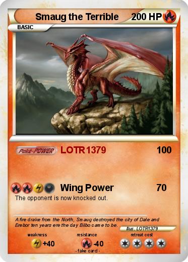 Pokemon Smaug the Terrible
